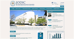 Desktop Screenshot of dic.gov.jo