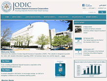 Tablet Screenshot of dic.gov.jo